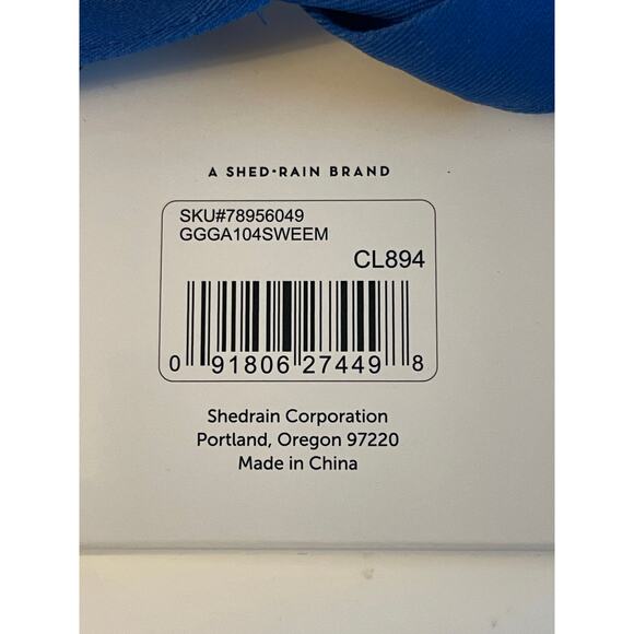 New GOGO Garden Apron Blue 2 Pockets - Picture 5 of 6